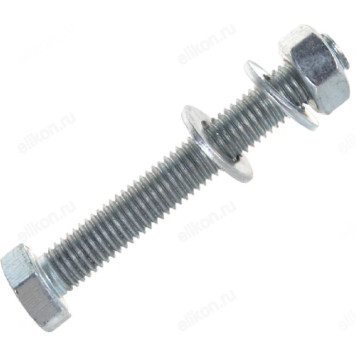 Болт с гайкой и шайбами 8*60 " НАКРЕПКО" (1 шт) 108910