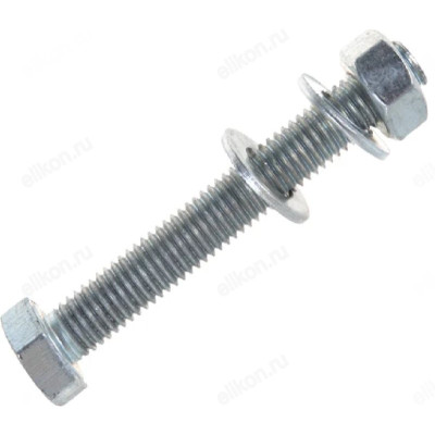 Болт с гайкой и шайбами 8*60 " НАКРЕПКО" (1 шт) 108910