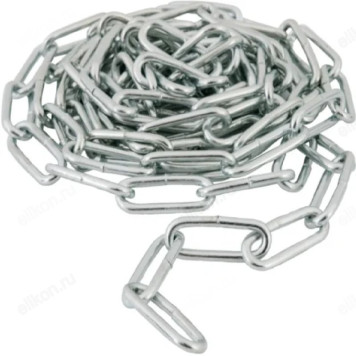 Цепь с длинным звеном " НАКРЕПКО" 4мм (3м) 318303