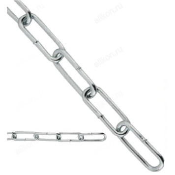 Цепь с длинным звеном " НАКРЕПКО" 5мм (5м) 518304