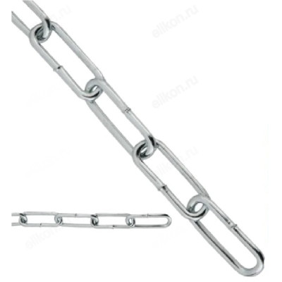 Цепь с длинным звеном " НАКРЕПКО" 5мм (5м) 518304