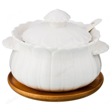 Сахарница фарфор NATIVE 350г 587-126