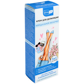 Крем для депиляции Naturalist Ванильный  йогурт/Миндальноем молочко, 100 мл-3