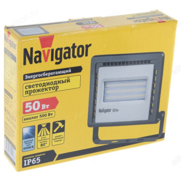 Прожектор Navigator NFL-01-50-6.5K-LED 14146-4