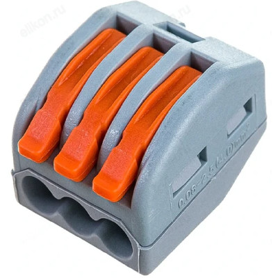 Клемма монтажная (5шт/упак) Navigator 71787 NTC-R-3-r