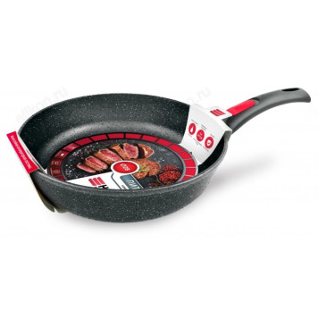 Сковорода НЕВА МЕТАЛЛ N 028 28см съемная ручка