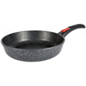 Сковорода литая НЕВА МЕТАЛЛ N18026 Каменная съемная ручка