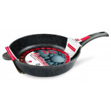 Сковорода литая НЕВА МЕТАЛЛ N18028 Каменная съемн.руч