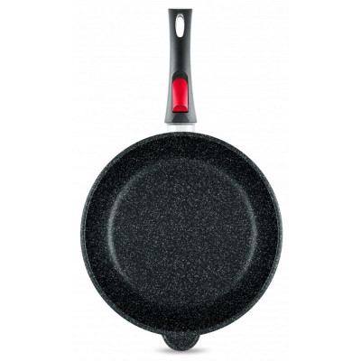 Сковорода литая НЕВА МЕТАЛЛ N18028 Каменная съемн.руч-2