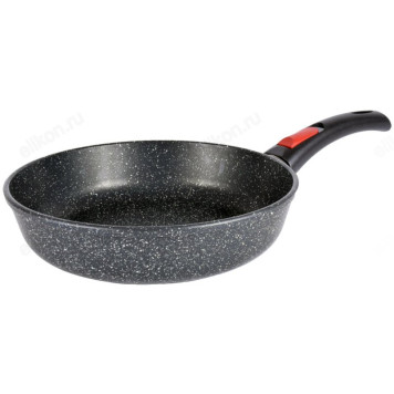 Сковорода литая НЕВА МЕТАЛЛ N18028 Каменная съемн.руч