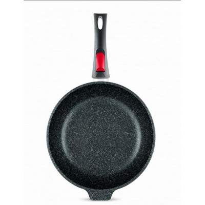 Сотейник НЕВА МЕТАЛЛ 181326 26см съемная ручка-3