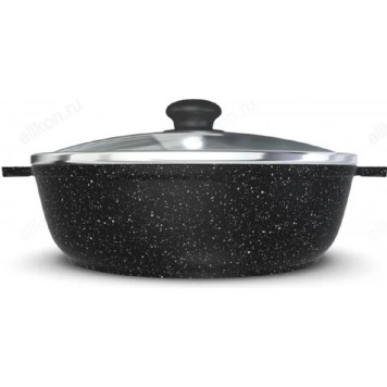 Сковорода-жаровня НЕВА МЕТАЛЛ Каменная 186525 2, 5л-1