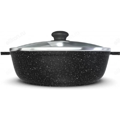 Сковорода-жаровня НЕВА МЕТАЛЛ Каменная 186525 2, 5л-1