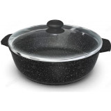 Сковорода-жаровня НЕВА МЕТАЛЛ Каменная 186525 2, 5л