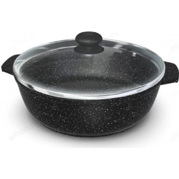 Сковорода-жаровня НЕВА МЕТАЛЛ Каменная 186525 2, 5л