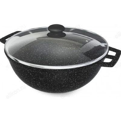 Казан НЕВА МЕТАЛЛ Каменная 186845сф 4.5л черный гранит