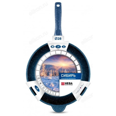 Сковорода НЕВА МЕТАЛЛ 2428 28см Сибирь