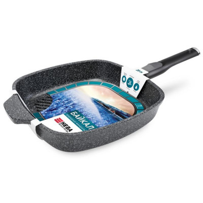 Сковорода-гриль ПОСУДА 'Байкал' НЕВА МЕТАЛЛ 254028G