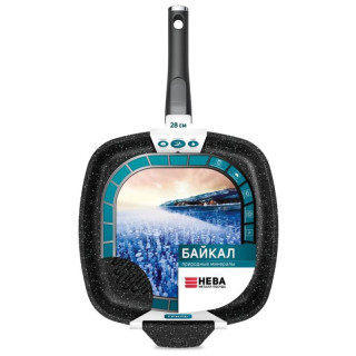Сковорода-гриль ПОСУДА 'Байкал' НЕВА МЕТАЛЛ 254028G-3