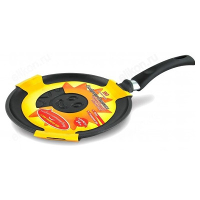 Сковорода блинная НЕВА МЕТАЛЛ 6224сл 24ПР Солнце-2