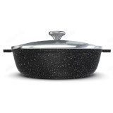 Сковорода-жаровня НЕВА МЕТАЛЛ NG6530 3л с крышкой