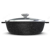 Сковорода-жаровня НЕВА МЕТАЛЛ NG6550 5л с крышкой