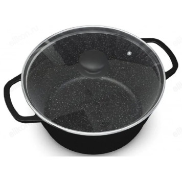 Кастрюля НЕВА МЕТАЛЛ NG6650 5л с крышкой-2