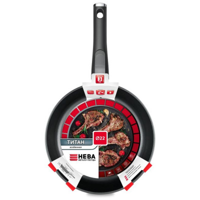 Сковорода НЕВА МЕТАЛЛ 9022 " Особенная" (съёмная ручка)-4