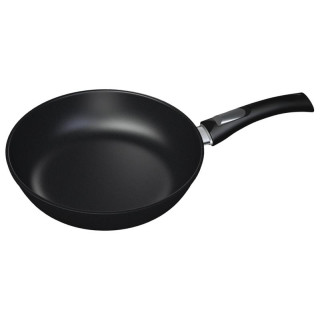 Сковорода ПОСУДА 24см титан ' Особенная' (съемная ручка) НЕВА МЕТАЛЛ 9024