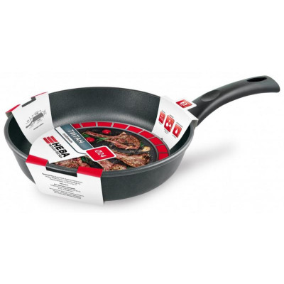 Сковорода ПОСУДА 24см титан ' Особенная' НЕВА МЕТАЛЛ 9124