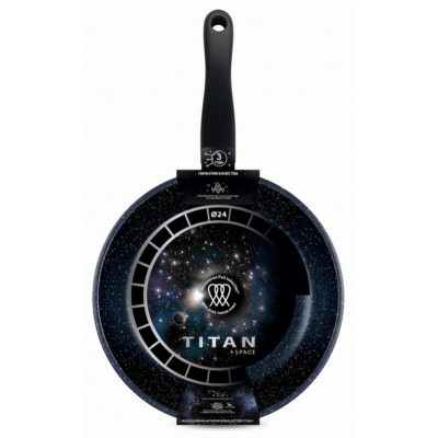 Сковорода ПОСУДА 'Titan Space' индукционная НЕВА МЕТАЛЛ 918124 i-2