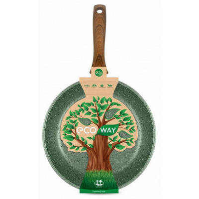 Сковорода ПОСУДА 26см 'ECO WAY' НЕВА МЕТАЛЛ EW 126-2