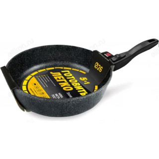 Сковорода НЕВА МЕТАЛЛ GL2026 26см Готовить легко-3