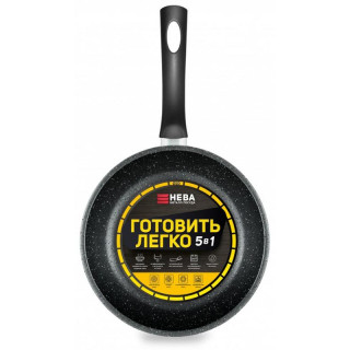 Сковорода ПОСУДА 20см 'Готовить легко' stone НЕВА МЕТАЛЛ GL2120у-2