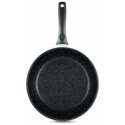 Сковорода ПОСУДА 28см 'Готовить легко' stone НЕВА МЕТАЛЛ GL2128-3