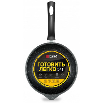 Сковорода НЕВА МЕТАЛЛ GL2118у 18см Готовить легко-3