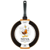 Сковорода ПОСУДА 24см 'Neva Granite Brown' НЕВА МЕТАЛЛ NGB 124