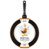 Сковорода ПОСУДА 28см 'Neva Granite Brown' НЕВА МЕТАЛЛ NGB 128