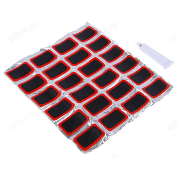 Заплатки для ремонта шин NEW GALAXY 48x33мм 777-012 24пр-1