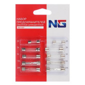 Предохранители NEW GALAXY 2-25A (10шт) 967-007 стеклянные, цилиндрические Предохранители NEW GALAXY 2-25A (10шт) 967-007 стеклянные, цилиндрические