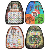 Защита спинки-незапинушка, ПВХ, 46x61см, " BY" , 4 дизайна в ассортименте