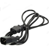 Кабель-удлинитель Ningbo AN23-1008 IEC C13 IEC C14 1.8м черный