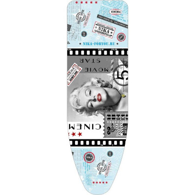 Чехол д/гладильной доски с поролоном 1300х420+-5мм НИКА ЧП1-3