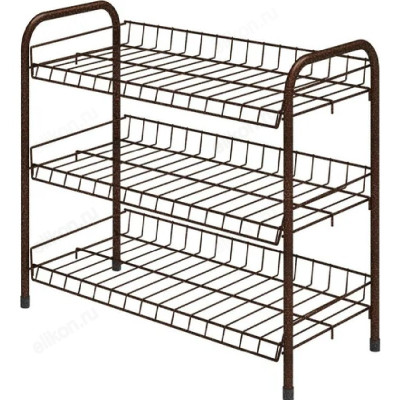 Этажерка для обуви ЭТ5/А 58529 медный антик