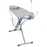 Доска гладильная '-Бест тефлон' ( с линиями на сером) НИКА НБТ/4