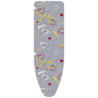 Доска гладильная '-Бест тефлон' ( с линиями на сером) НИКА НБТ/4-1