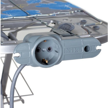 Доска гладильная '-Бест тефлон' ( с линиями на сером) НИКА НБТ/4-2