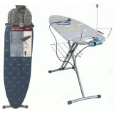 Доска гладильная НИКА-БЕСТ НБТ/5 тефлон (стрекозы,синий)