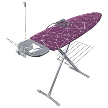 Доска гладильная '-Бест тефлон' ( с линиями на сливовом) НИКА НБТ/9