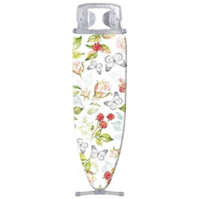 Доска гладильная "Ника-10" Н10/21 цветочная акварель-1